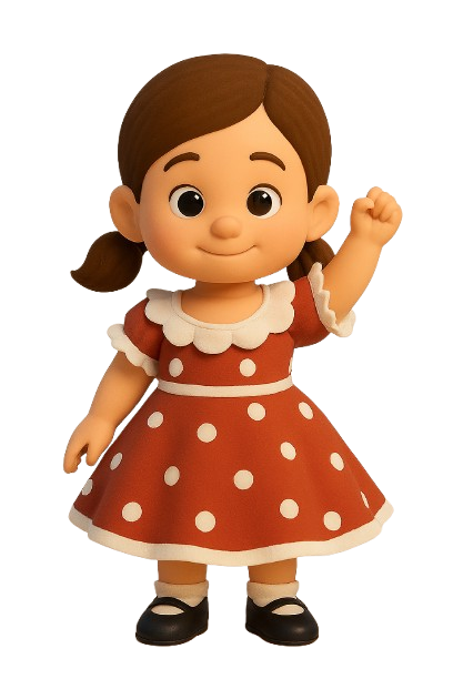 Niña huasa - bailarina tradicional chilena